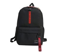 FANDARE Unisexe Sac À Dos Adolescent Sacs D'école Garçons Filles Sac à Dos étudiant Collège Hommes Femmes Sac à Dos Loisir Outdoor Voyage Daypack Étanche Polyester Noir Rouge