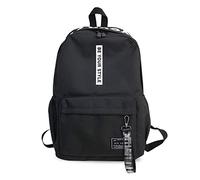 FANDARE Unisexe Sac À Dos Adolescent Sacs D'école Garçons Filles Sac à Dos étudiant Collège Hommes Femmes Sac à Dos Loisir Outdoor Voyage Daypack Étanche Polyester Noir Blanc