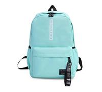 FANDARE Unisexe Sac À Dos Adolescent Sacs D'école Garçons Filles Sac à Dos étudiant Collège Hommes Femmes Sac à Dos Loisir Outdoor Voyage Daypack Étanche Polyester Vert Clair