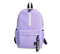 FANDARE Unisexe Sac À Dos Adolescent Sacs D'école Garçons Filles Sac à Dos étudiant Collège Hommes Femmes Sac à Dos Loisir Outdoor Voyage Daypack Étanche Polyester Violet