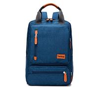 FANDARE Unisexe Sac à Dos Collège Sacs Scolaires Ordinateur Portable 14 Pouces Cartables Homme Femme Fonctionnel Daypack pour Voyage Affaire Scolaire Université Collège Bleu foncé