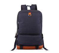 FANDARE Unisexe Sac à Dos Collège Sacs Scolaires Ordinateur Portable 15.6 Pouces Cartables pour Homme Femme Loisirs Affaire Scolaire Voyage Université Collège Daypack Bleu foncé