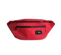 FANDARE Unisexe Sac de Poitrine Ceinture de Course Sac de Taille Homme Femme Sac Banane Sacoche Sling Bag Fanny Pack Sac d'Epaule Fille Garçon pour Cyclisme,Jogging,Voyage,Randonnée Nylon Rouge