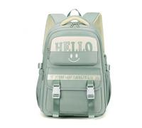 FANDARE Unisexe Sacs à Dos Loisir Polyvalent Jeune Minimaliste Quotidien Scolaires Retour à l'école Cartables Adolescent Femme Homme Compagnon d'Études Cartable Sacoche d'école Bleu Gris