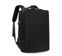 FANDARE Unisexe Sacs à Dos Loisir Sac a Dos College Sac À Dos Voyage Sac à Dos Fermeture 180° Sac a Dos ordi Portable avec Port de Chargement USB Sac Weekend Voyage Cartables Scolaires Noir