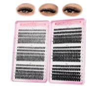 FANDIQ Lot de 570 extensions de cils individuels de 8 à 16 mm - Cils russes naturels doux et moelleux à faire soi-même (30 + 40 + 50 + 60 + 80 + 100D)