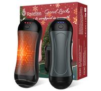 FANDLISS Chaufferette Main Cylindriques,2025 Chauffe-Mains Rechargeables 3000 mAh,3 Modes de Chauffage,Electrique Chauffe Main USB pour Travail en Extérieur,Camping,Voyages,Endroits Froids-Noir Gris