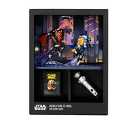 FANDROP Figurine De Collection Ahsoka Tano Contre Maul - Star Wars