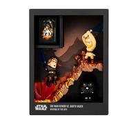 FANDROP Figurine De Collection Obi-Wan Kenobi Contre DARTH VADER - Star Wars