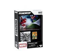 Figurine - FANDROP x STAR WARS - Spider-Man vs Venom - Vitrine avec scène culte + mini affiche - 18 cm