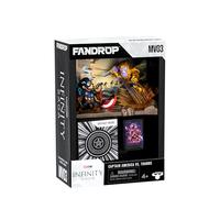Fandrop MV03 - Mavel Studios Avengers : Endgame - Captain America vs Thanos, Contient Un Diorama épique, des artefacts et Une scène dignes des Plus Belles Collections Marvel