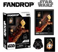FANDROP SW01 - Figurines Obi-Wan & Darth Vader - Diorama Collector Star Wars Épisode III