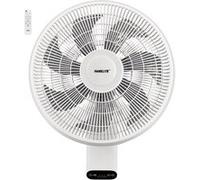 Fanelite - Ventilateur mural FW40-DC - Moteur DC - Diamètre 40 cm - 7 vitesses - Oscillant ou fixe - 28W - Silencieux Blanc G