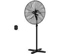 Fanelite - Ventilateur sur pied FS65-DC - Moteur DC - Diamètre 65 cm - 6 vitesses - Hauteur ajustable - Professionnel - Très fort débit d'air Noir G