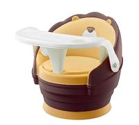 fanelod Chaise de salle à manger pour enfants, chaise de table rotative à 360°, chaise de salle à manger pour enfants avec voix mignonne et plaque amovible, chaise de salle à manger rotative pour