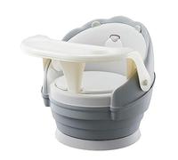 fanelod Chaise de salle à manger pour enfants, chaise de table rotative à 360°, chaise de salle à manger pour enfants avec voix mignonne et plaque amovible, chaise de salle à manger rotative pour