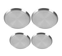fanelod Couvercles de brûleur de cuisinière ronds | Couvercles de brûleur ronds en acier inoxydable pour cuisinière,Couvercles de brûleur de cuisinière Couvercles de brûleur de cuisinière électrique