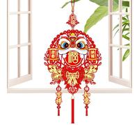 fanelod Décorations en forme de serpent pour le Nouvel An chinois, décorations traditionnelles pour le Nouvel An, 2025 Festival du printemps chinois, ornements décoratifs à suspendre pour réussir la