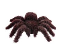 fanelod Lot de 2 araignées réalistes pour Halloween, décoration d'intérieur effrayante, accessoires d'araignée géante d'Halloween, accessoires d'Halloween pour jardins, murs, cimetières