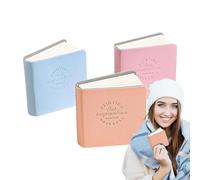 Fanelod Lot de 3 carnets de croquis de poche, petit livre aquarelle de voyage, portable carré de couleur pure, petit carnet de croquis à couverture rigide pour peinture, dessin, travail, école