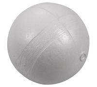 FANERS Boule en PolystyrèNe, 2 Parties, DiamèTre 25 Cm
