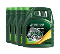 FANFARO 5W-40 VSX Huile Moteur, MB 229.5, VW 502 00/505 00, 4x5 Litres