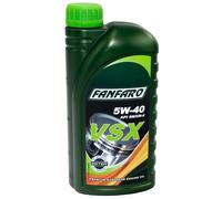 FANFARO L'Huile De Moteur Vsx 5W-40 Api Sn 1 Litre Huile Audi BMW VW