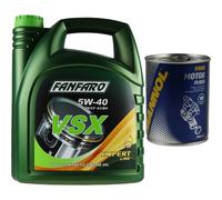 FANFARO Lot Huile Moteur Engine Oil VSX 5W-40 API SN/SM/CF 5L Neuf