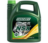 FANFARO NSX Huile moteur 0W-20 4L Huile entièrement synthétique