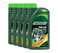 FANFARO NSX Huile Moteur 0W-20 GM dexos1 Gen2, 5 x 1 L, SAE 0W-20