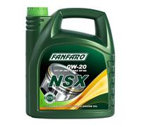 FANFARO NSX SAE 0W-20 Huile Moteur GM DEXOS1 Gen2, 4 Litres