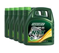 FANFARO NSX SAE 0W-20 Huile Moteur GM DEXOS1 Gen2, 5x4 Litres