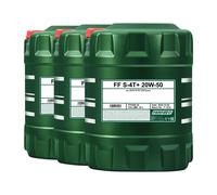 FANFARO S-4T + SAE 20W-50 Huile de Moto Api Sn, Jaso Ma, Jaso MA2, 3x20 Litre