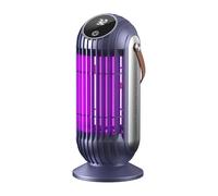 FanFuGuo Destructeur d'insectes électrique rechargeable - Piège à moustiques électrique - Veilleuse et lumière UV 2 en 1 avec capteur crépusculaire - Attrape-mouches - Lampe anti-moustiques