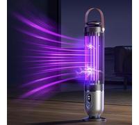 FanFuGuo® Lampe Anti Moucherons Anti Moustique Mouche Rechargeable, Lampe UV et veilleuse 2 en 1 avec capteur crépusculaire, Anti Insectes Volants Tue Mouche Electrique Intérieur et extérieur (Black)