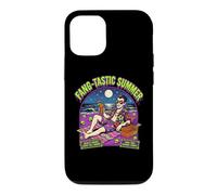 Fang-Tastic Summer Vampire Beach Dracula Vacances d'halloween Coque pour iPhone 12/12 Pro