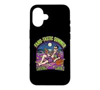 Fang-Tastic Summer Vampire Beach Dracula Vacances d'halloween Coque pour iPhone 16