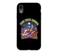 Fang-Tastic Summer Vampire Beach Dracula Vacances d'halloween Coque pour iPhone XR