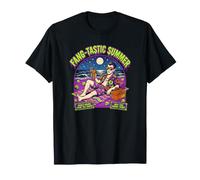 Fang-Tastic Summer Vampire Beach Dracula Vacances d'halloween T-Shirt