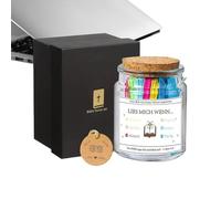 Fangfhai Bocal avec verset biblique inspirant | Notes positives pour bureau - Versets religieux de la Bible en verre dans un pot, pour la famille chrétienne, la maison, l'église, Noël, Pâques, le