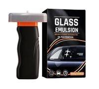 Fangfhai Dissolvant de film d'huile de verre portable | Brosse de nettoyage de vitre de voiture | Pour voiture, camion, SUV, fenêtre latérale et rétroviseur