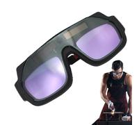 Fangfhai Lunettes de soudage - Verres de soudage de protection des yeux - Occultant automatiquement - Couleur véritable - Pour la construction, le travail du bois, le laboratoire, l'aménagement