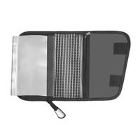 Fangfhai Petit Sac de matériel de pêche, Pochette de Rangement Amovible pour leurres de Bassin, ruisseau, Eau salée, lac, Kayak, Bateau, Surf, Homme, Papa, Femme, Noir, Refer to Description, Unisexe