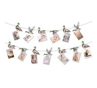 Fangleland Mallard Duck Bannière photo pour 1er anniversaire, bannière photo sur le thème du canard de la naissance à 12 mois, enregistrement de croissance pour premier anniversaire de garçon de 1 an