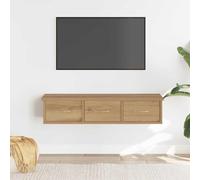 Fangmaliuyun Étagère murale flottante en chêne artisan - 88 x 26 x 18,5 cm - Charge maximale : 50 kg - Design minimaliste - Peu encombrante - Pour salon, couloir et chambre à coucher