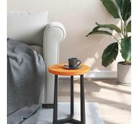 Fangmaliuyun Plateau de table rond en pin massif marron ciré, 30 x 2,5 cm, plaque en bois rustique pour cuisine, table de bar, table d'appoint, projet de meubles, design robuste, pour salon, balcon