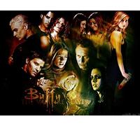 FANGMKJ Kit de Peinture Diamant 5D,Buffy the Vampire Slayer,Diamond Painting,Broderie Diamant,Peinture par numéro Painting Diamond Complet Kits De Broderie En Diamant Rond Complet-11.8x15.7inch