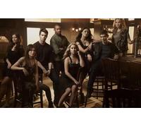 FANGMKJ Kit de Peinture Diamant 5D,The Vampire Diaries,Diamond Painting,Broderie Diamant,Peinture par numéro Painting Diamond Complet Kits De Broderie En Diamant Rond Complet-23.6x35.4inch