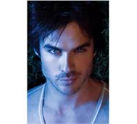 FANGMKJ Kit de Peinture Diamant 5D,The Vampire Diaries,Diamond Painting,Broderie Diamant,Peinture par numéro Painting Diamond Complet Kits De Broderie En Diamant Rond Complet-15.7x19.7inch