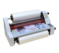 FANGQMM Laminateur Thermique A2/A3/A4 Machine À Plastifier Chaud et Froid 350 mm/450 mm Plastifieuse Simple et Double Face pour Bureau, Maison, Magasin, Restaurant 220 V 450mm